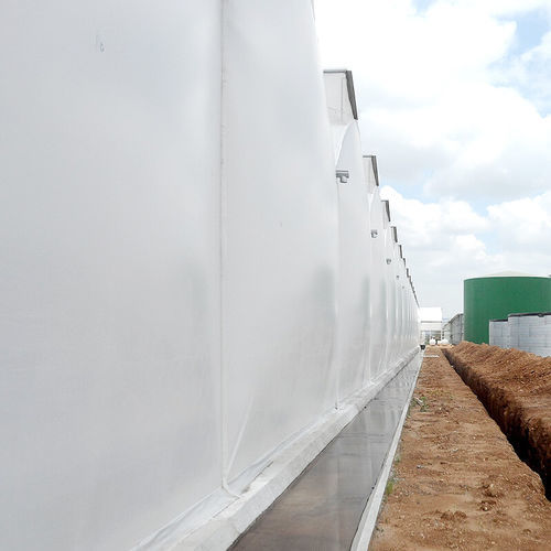 Folie für Gewächshaus - INFLATABLE ROOF  - ULMA Agricola - Kunststoff / PVC / weiß