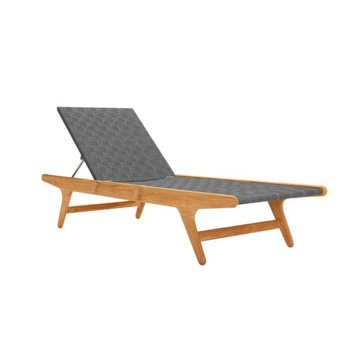 Moderne Sonnenliege - JUUL SUNBED - applebee - Holz / für Garten / für Pool