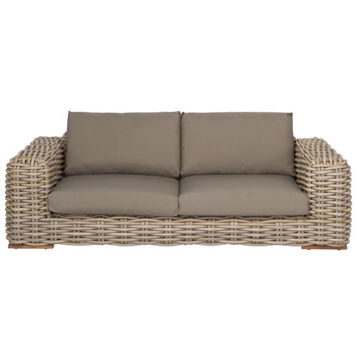 Modernes Sofa - FFF - applebee - für Außenbereich / Korbweide / Zweisitzer