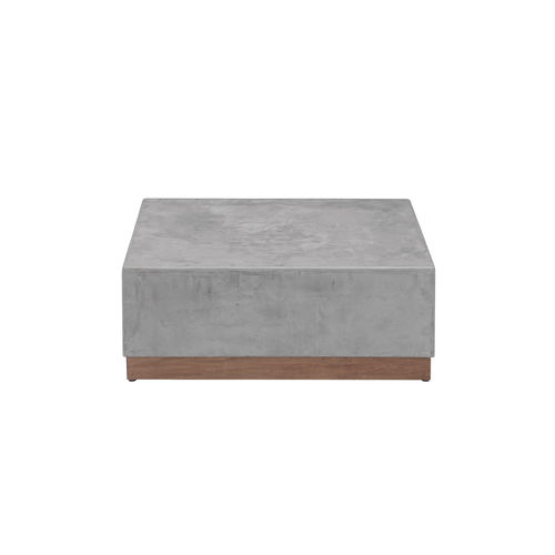 Moderner Couchtisch - CRETE - applebee - Holz / Stoff / rechteckig