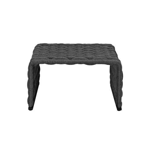 Moderner Couchtisch - CROCHET - applebee - Stoff / rechteckig / für Privatgebrauch