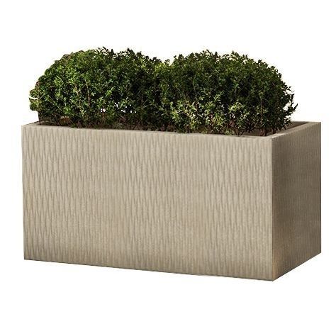Pflanzkasten für Kräuter / Naturstein - DRAPER - PLANTERS UNLIMITED - für Außenbereich / für Gewerbegebrauch / Design