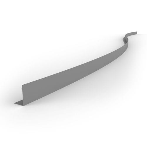 Stahl-Stützmauer - S-CURVE - PLANTERWORX - modular / für Gartenzäune