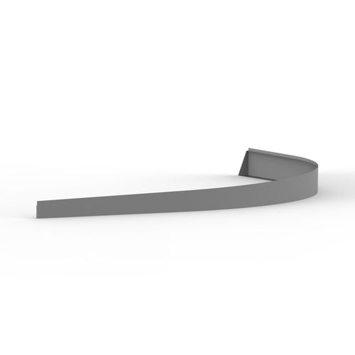 Stahl-Stützmauer - RADIUS - PLANTERWORX - modular / für Gartenzäune