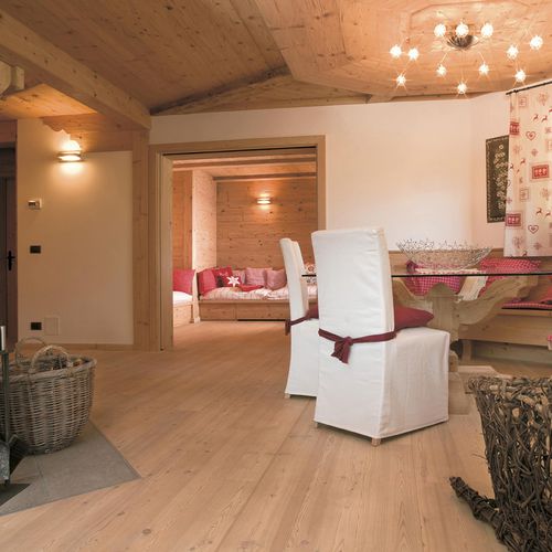 Mehrschichtparkett - MONTEFEUDO - FIEMME 3000 - Lärche / geölt / gebürstet