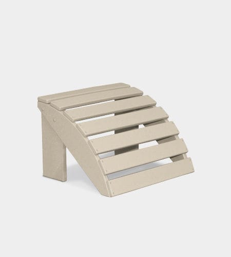 Klassischer Fußschemel - OT - URBANDESIGN - Recyclingkunststoff / für Garten
