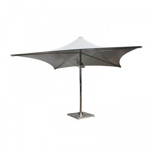 Edelstahl-Sonnenschirm - 3.0M HURRICANE EXTREME - Bambrella - Polyester / für Gewerbegebrauch