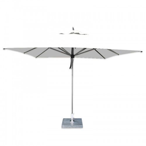 Aluminium-Sonnenschirm - HURRICANE-3.4M-SQUARE - Bambrella - Polyester / für Gewerbegebrauch