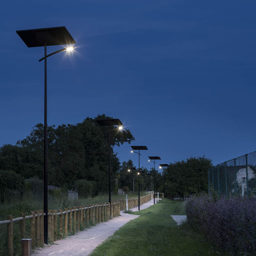 Straßenlaterne - SMARTLIGHT 8.1 - Fonroche Lighting - modern / galvanisiertem Stahl / LED