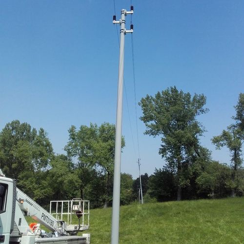 Strommast - ENERGY POLE - Alumast