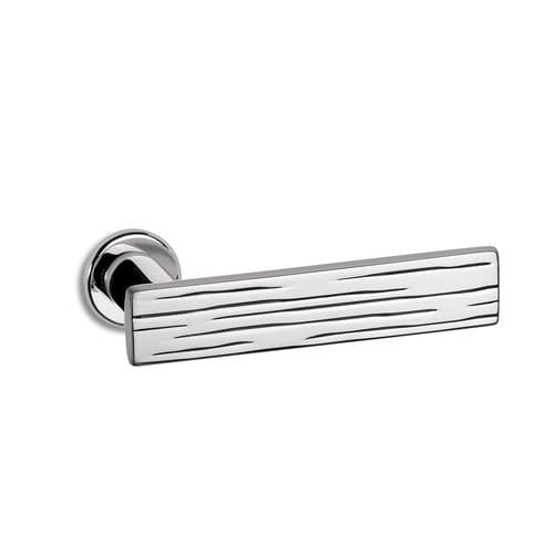 Türgriff - WOOD C3 - Ento - verchromter Messing / modern / für Privatgebrauch