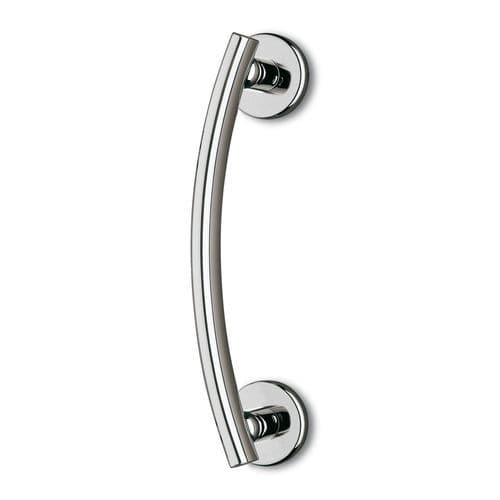 Stoßgriff für Glastür - SMART - Ento - Messing / modern / mit Rosette
