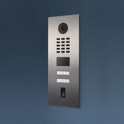 Türstation / gebürsteter Edelstahl - D2102FV - DoorBird - Wohnbereich / Unterputz / Aufputz