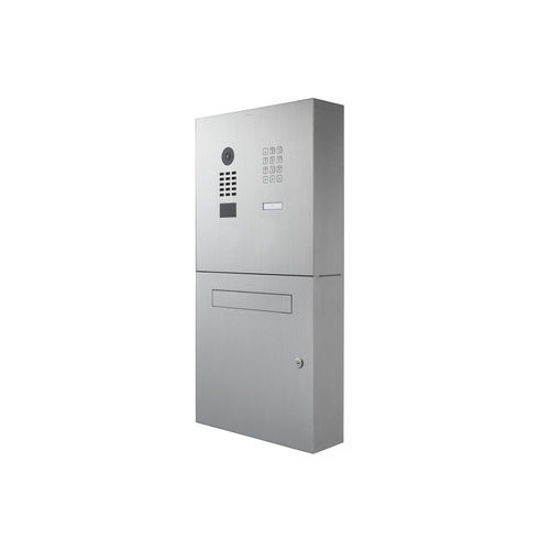 Bodenstehender Briefkasten - 423900257 - DoorBird - individuell / mit integrierter Gegensprechanlage