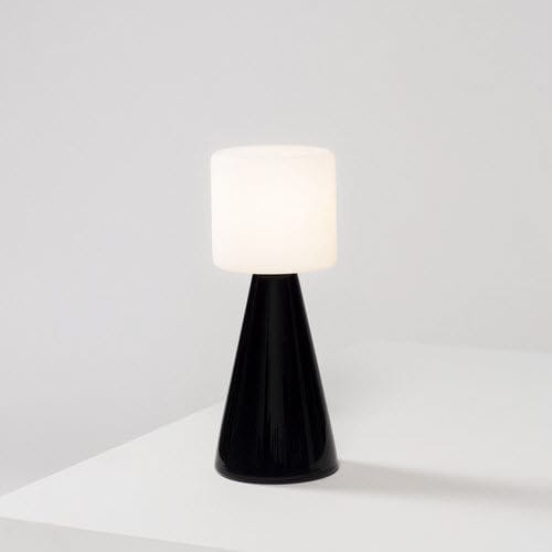 Tischlampe - CHAMPION - ATELIER DE TROUPE - Glas / modern / mit Kabel