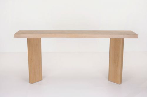 Moderner Konsolentisch - CHENE - ATELIER DE TROUPE - Eiche / Esche / Ahornholz