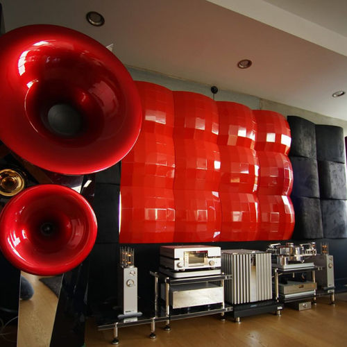 Sperrholz-Schalldiffusor - JAYA W - artnovion - Holzfurnier