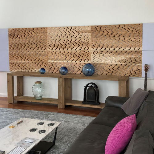 Sperrholz-Schalldiffusor - LAGOS W - artnovion - Holzfurnier