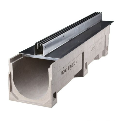Abflussrinne für öffentliche Bereiche - YT300-U20400PC - Fujian Yete Industry Co.,Ltd. - Gitter / Schlitz / Polymerbeton