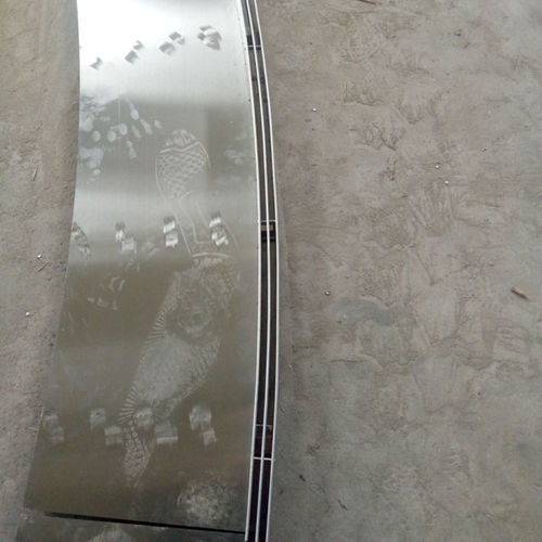 Abflussrinnen-Gitter / Edelstahl - CURVED SLOT  - Fujian Yete Industry Co.,Ltd. - galvanisiertem Stahl / für öffentliche Bereiche