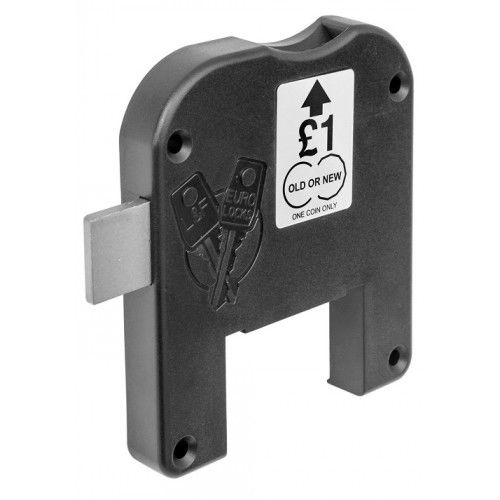 Mechanischer Münzschloss - 2786 - EURO-LOCKS - für Umkleidefach / mit 1 Schließpunkt / für Spas