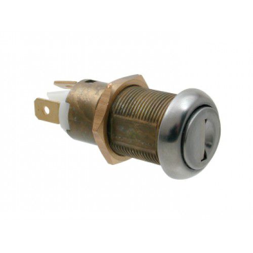 Schalter für Hausautomationssystem - 3738 - EURO-LOCKS - mit Schlüssel / Aufputz / Stahl