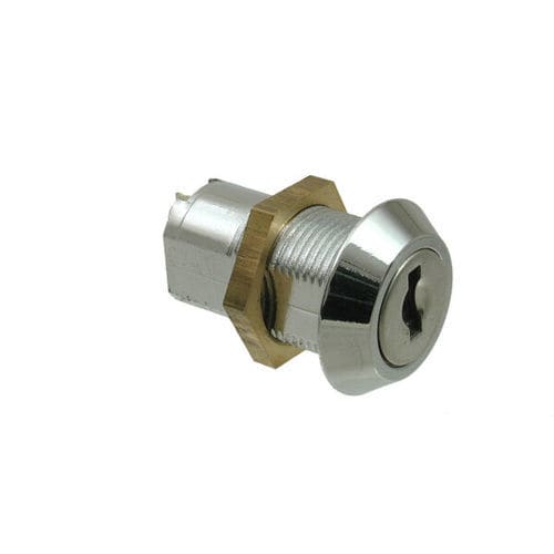 Schalter für Hausautomationssystem - 0256 - EURO-LOCKS - mit Schlüssel / Einbau / Chrom