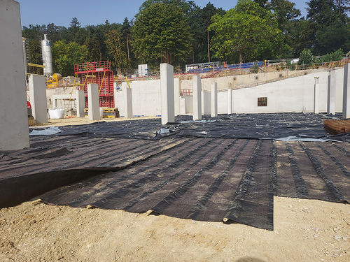 Geokomposit für Drainage - DRAINTUBE® FTB  - Afitexinov - Mini-Drän / Polypropylen / für Fundament