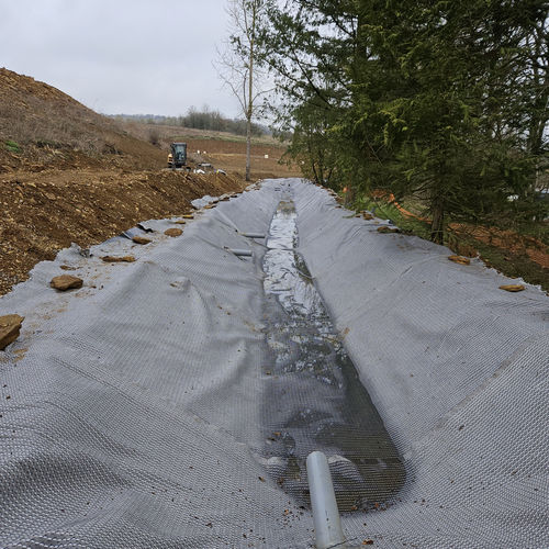 Geokomposit für Drainage - AFITER® 3D  - Afitexinov - Schutz / zur Wiederbegrünung / Polyethylen