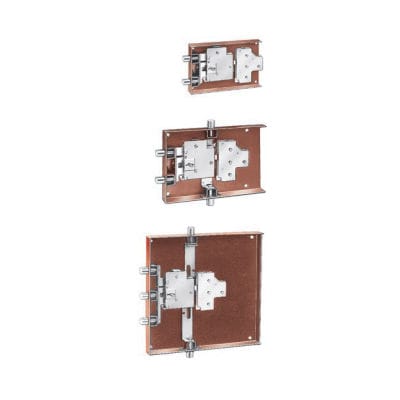 Mechanisches Schloss - S3121SP4 series - Potent S.A.S. - Zahlen / für Möbel / mit mehreren Schließpunkten