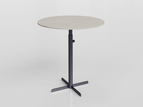 Moderner Beistelltisch - Flex - Tidelli - HPL / Granit / Gestell aus Aluminium