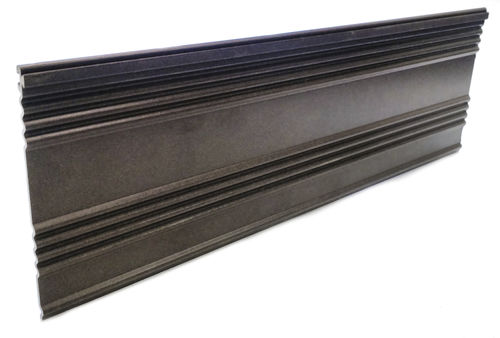 Randstein für Garten - PROFILE - Permaloc - Aluminium / linear / schwarz