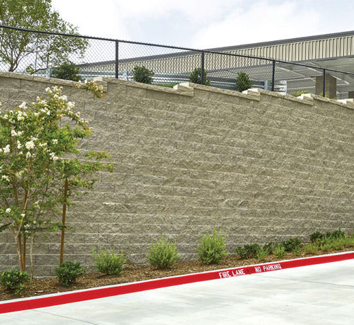 Spezial-Betonstein - VALERA PRO STRAIGHT  - PAVESTONE - für Gartenzäune / für Stützmauer / Steinoptik