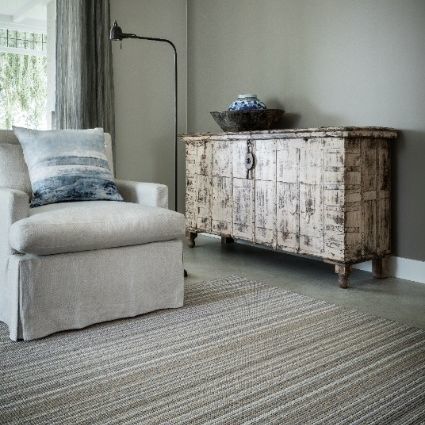 Moderner Teppich - EVOLUTION  - Best Wool Carpets - Streifenmuster / Neuseelandwolle / rechteckig