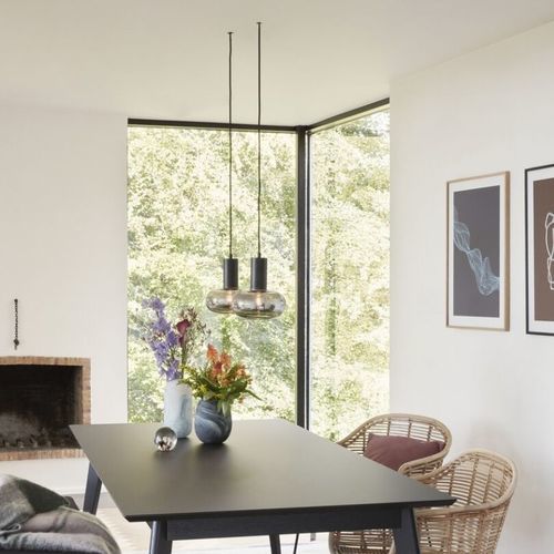 Hängelampe - Reflect - Hübsch A/S - geblasenes Glas / modern / mit Kabel
