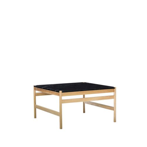 Couchtisch / skandinavisches Design - Raw - Hübsch A/S - Eiche / MDF / Marmor