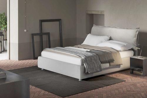 Doppelbett - DENIM - Noi della Notte srl - modern / Polster / Kopfteil