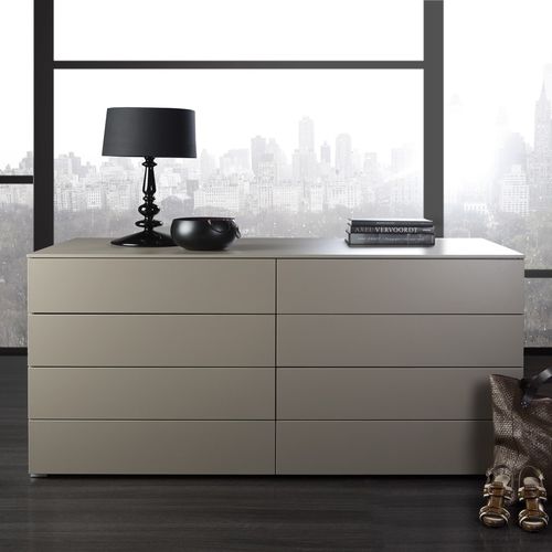 Moderne Kommode - DRESS-IN  - Noteborn BV - lackiertes Holz / nicht angegeben / grau