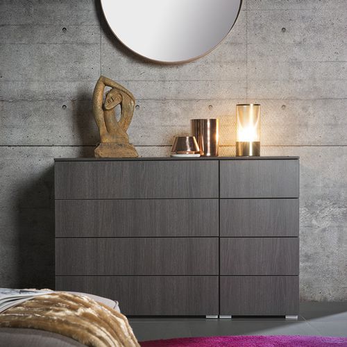 Moderne Kommode - NIGHT  - Noteborn BV - lackiertes Holz / nicht angegeben / grau