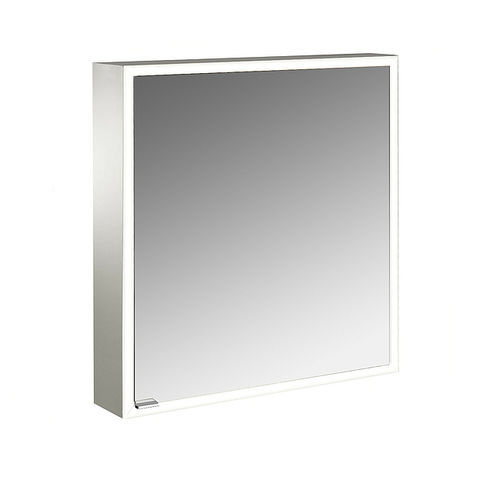 Wandmontierter Spiegel für Badezimmer - 9497 060 60 - Emco Bad GmbH & Co. KG - modern / rechteckig / weiß