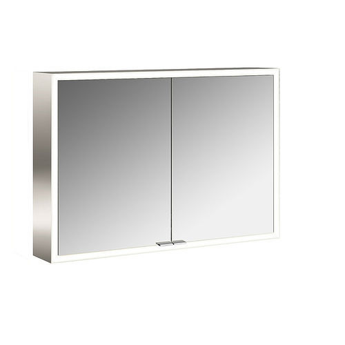 Wandmontierter Spiegel für Badezimmer - 9497 060 83 - Emco Bad GmbH & Co. KG - modern / rechteckig / weiß