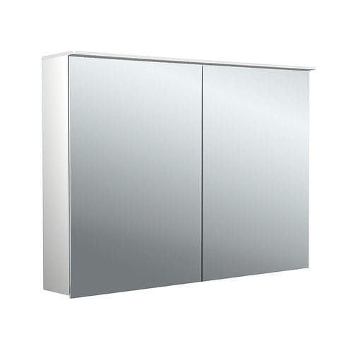 Moderne Badezimmerschrank mit Spiegel - 9797 054 04 - Emco Bad GmbH & Co. KG - für Privatgebrauch / Aluminium / poliert