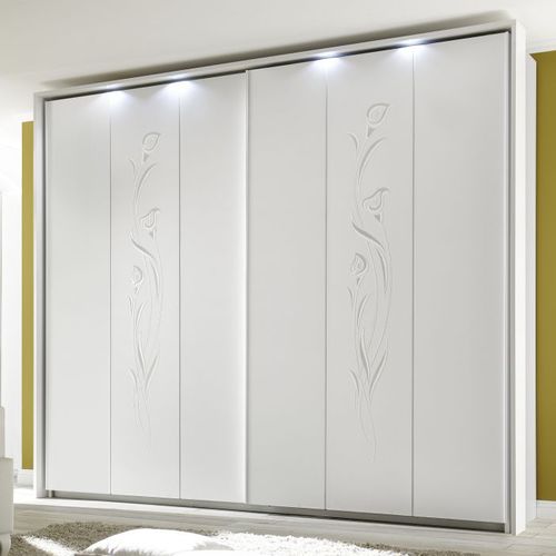 Moderner Kleiderschrank - CLEOPATRA - LC spa - Holz / mit Schiebetür