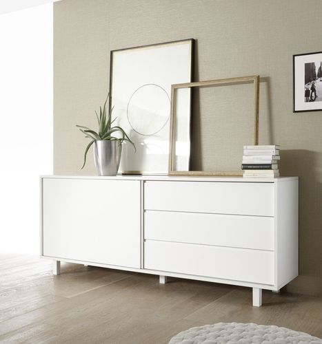 Modernes Sideboard - ALADIN - LC spa - Methacrylat / weiß