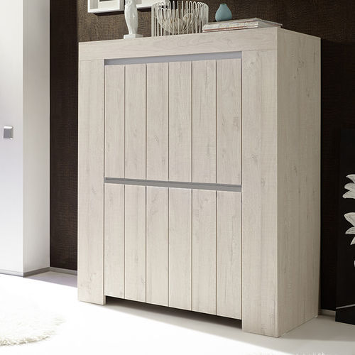 Hohes Sideboard - PALMIRA - LC spa - modern / Eiche / beige