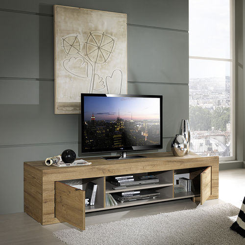 Modernes Fernsehmöbel - MILANO - LC spa - Natureiche