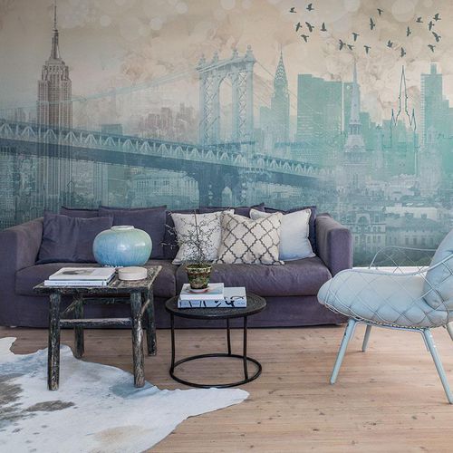 Moderne Tapete - NY SEE - Mr Perswall - Vlies / Panorama / Szenen