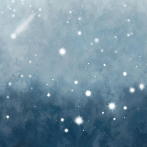 Moderne Tapete - GRADIENT PAINTING SKY - Mr Perswall - Szenen / Tapetenoptik / blau
