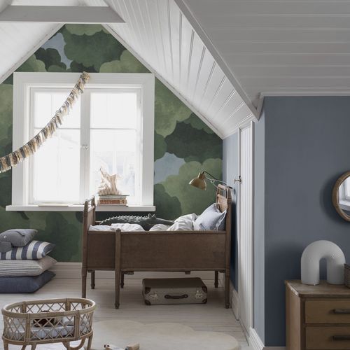 Moderne Tapete - Under the Trees - Boråstapeter - Naturmotiv / Kindermotiv / grün