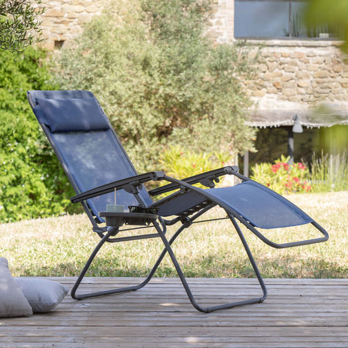 Moderner Relaxsessel - Rclip - Lafuma Mobilier - Batyline® / Stahl / regelbar